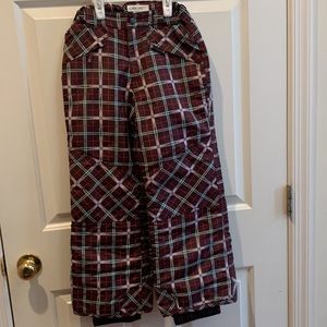 EUC Girls snow pants SZ-7/8